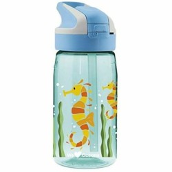 Water bottle Laken Summit Sea Horse Blue Aquamarine (0,45 L)