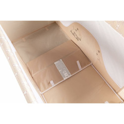 Travel cot Winnie The Pooh CZ10609 120 x 65 x 76 cm Beige