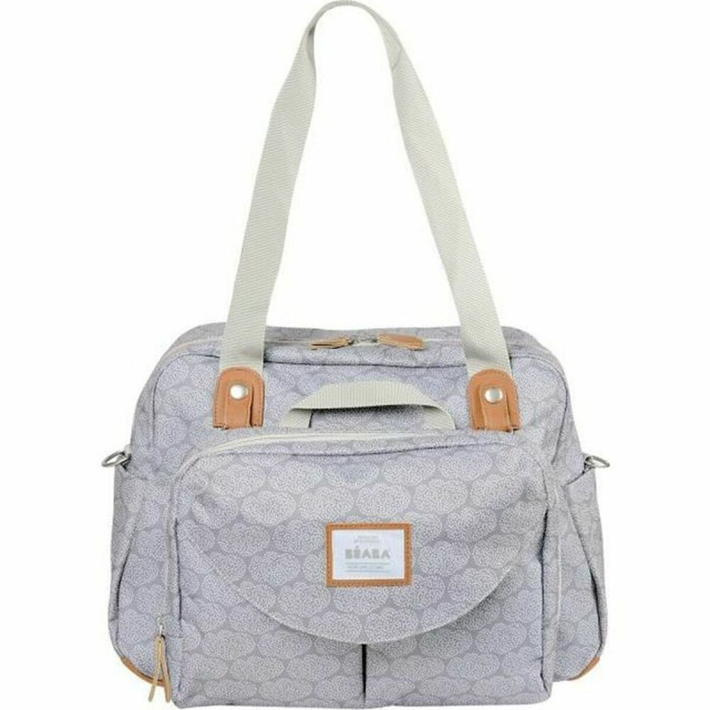 Diaper Changing Bag Béaba Geneve Tiny Clouds Grey