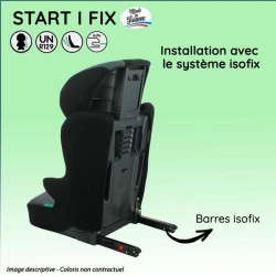 Car Chair Nania START Red ISOFIX