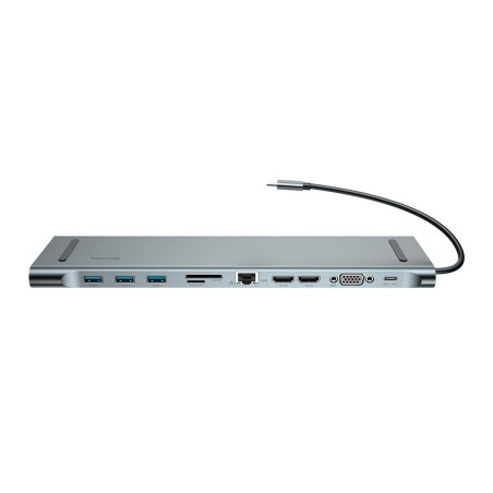 USB Hub Baseus CATSX-G0G Grey