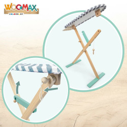 Ironing board Woomax Toy 2 Pieces 71,5 x 61,5 x 19 cm (4 Units)