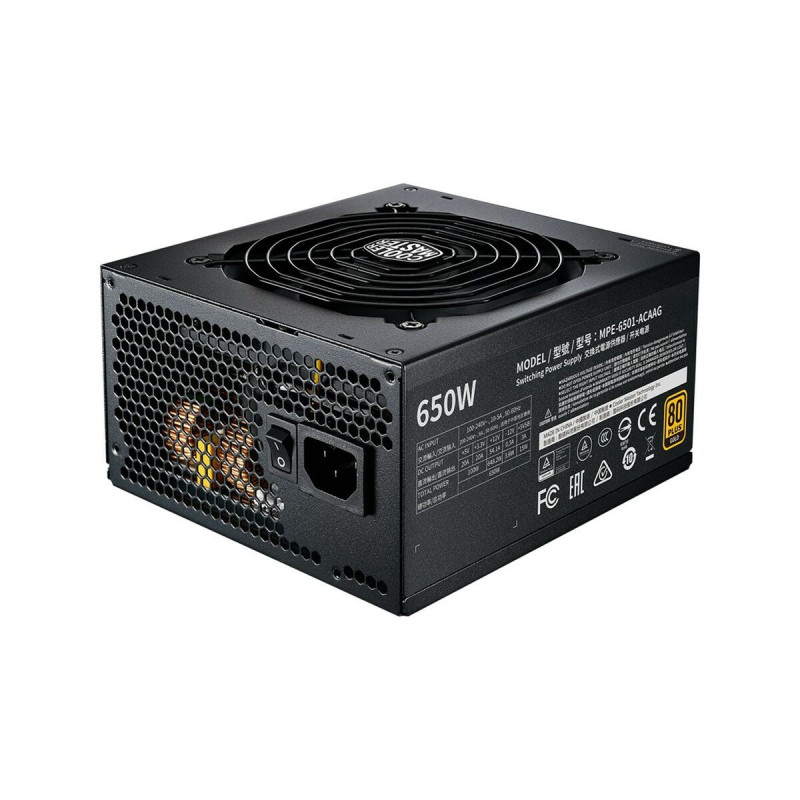 Power supply Cooler Master MPE-6501-AFAAG-EU ATX 650 W 80 Plus Gold