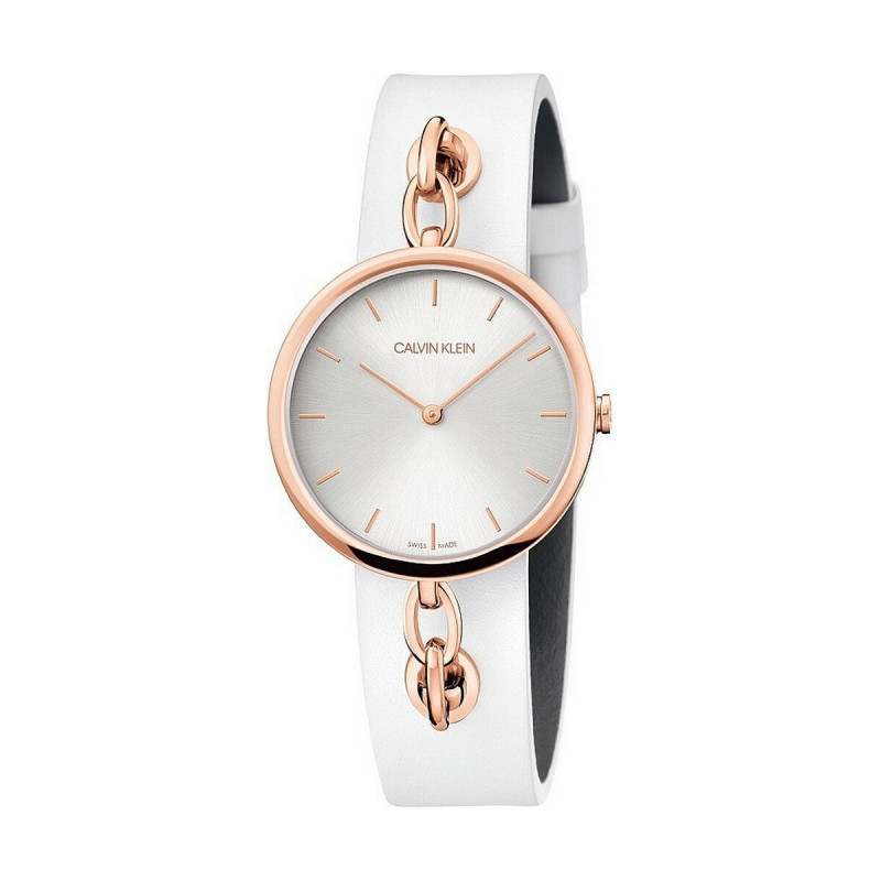 Ladies'Watch Calvin Klein CHAIN (Ø 34 mm)