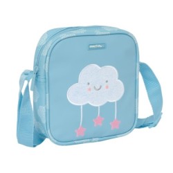 Shoulder Bag Safta Clouds Blue 16 x 18 x 4 cm