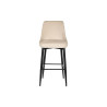 Stool DKD Home Decor Black Beige Metal Bicoloured (51 x 68 x 110 cm)