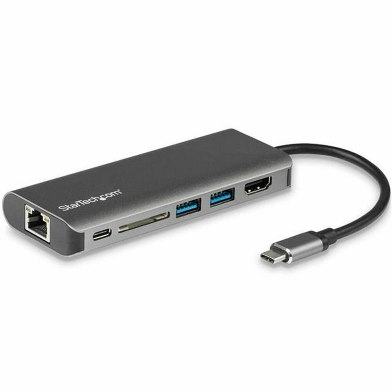 USB Hub Startech DKT30CSDHPD Grey 60 W