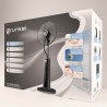 Pedestal Misting Fan Grunkel FAN-G16NEBUPRO 75 W Black