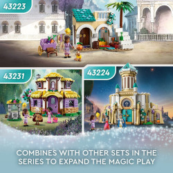 Playset Lego Disney Wish 43224 King Magnifico's Castle 613 Pieces