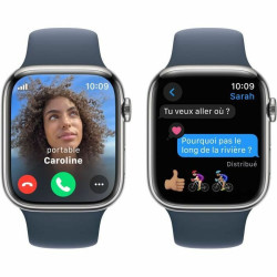 Smartwatch Apple Series 9 Blue Silver 45 mm