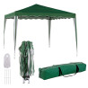 Pergola Polyester Steel 300 x 300 x 250 cm