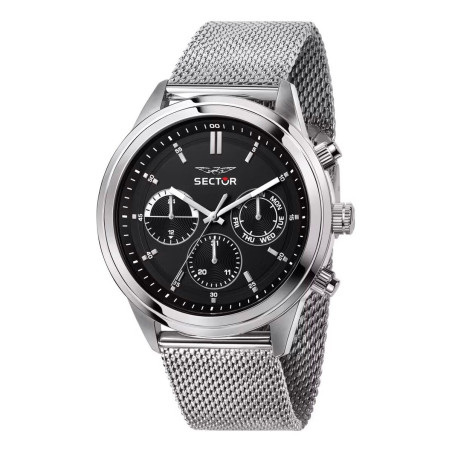 Men's Watch Sector R3253540004 Black Silver