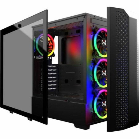 ATX Semi-tower Box MRED rgb dream eyes Black