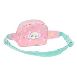 Belt Pouch Peppa Pig Ice cream Pink Mint 14 x 11 x 4 cm