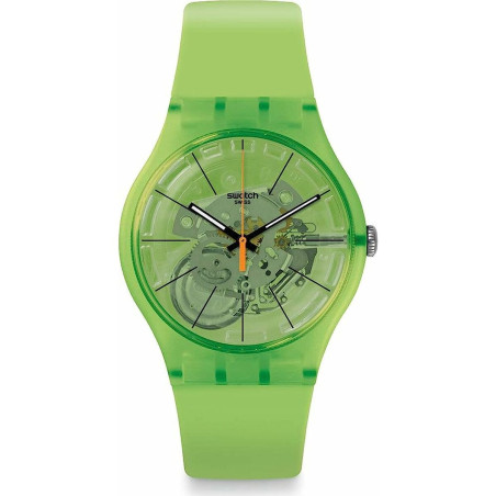 Unisex Watch Swatch SUOG118 Green