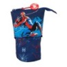 Pencil Holder Case Spider-Man Neon Navy Blue 8 x 19 x 6 cm