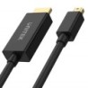 Mini Display Port to HDMI Adapter Unitek V1152A Black 2 m