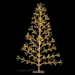 Christmas Tree Golden Metal Plastic 120 cm