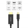 Mini Display Port to HDMI Adapter Unitek V1152A Black 2 m