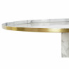 Side table DKD Home Decor Golden Aluminium White Marble (51 x 51 x 51 cm)