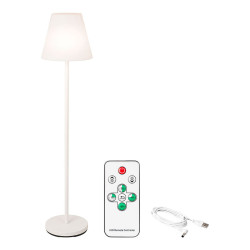 Floor Lamp Lumineo 894460 White 150 cm Rechargeable