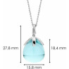 Ladies' Necklace Ti Sento 6762WB