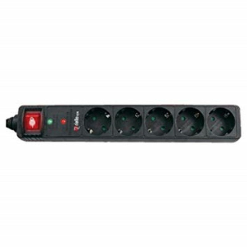 Power Socket - 5 sockets with Switch Riello THUNDER 5002 Black