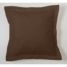 Cushion cover Alexandra House Living Coffee 55 x 55 + 5 cm