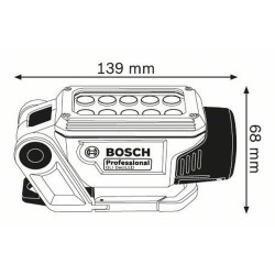 Torch LED BOSCH GLI DeciLED Professional 12 V