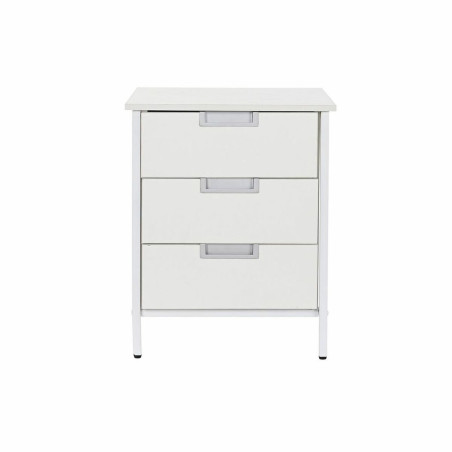 Chest of drawers DKD Home Decor Metal MDF White (40 x 40 x 50 cm)