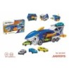 Vehicle Carrier Truck 3 cars Shark 33 x 11 x 7 cm