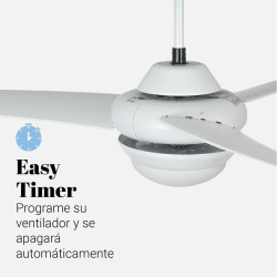 Ceiling Fan Universal Blue UVT1301-20 70W White 70 W (132 cm)