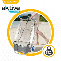 Multi-purpose Cart Aktive Blue 47 x 100 x 52 cm (4 Units)