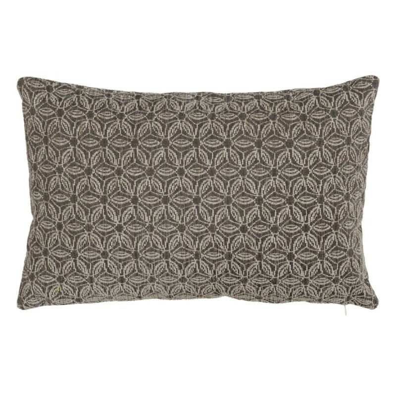 Cushion Polyester Grey 45 x 30 cm