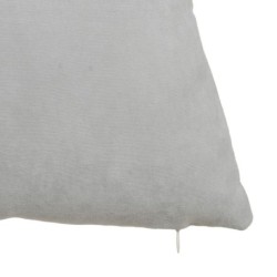 Cushion Polyester Grey 45 x 30 cm