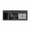 ATX Box Lanberg SC01-4504-08B 4U Black Rack