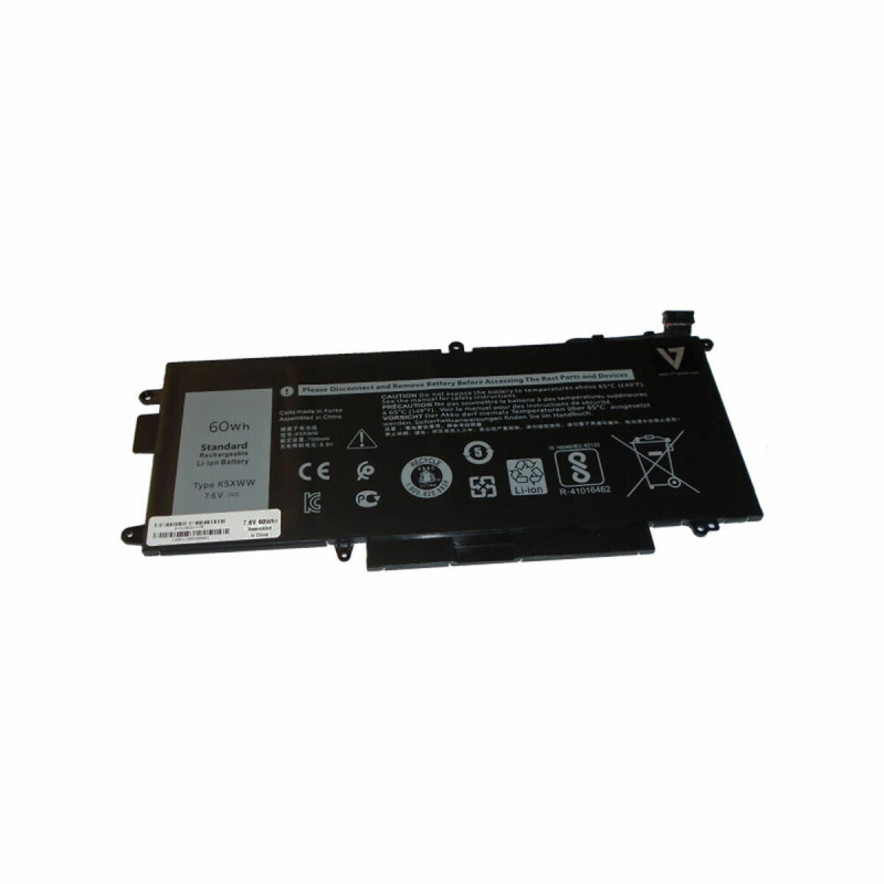 Laptop Battery V7 D-N18GG-V7E Black 7894 mAh