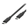 Cable USB C Motorola SJC00CCB20 Black 2 m