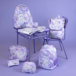 School Case Frozen Be Magic Lilac (11,5 x 2 x 22,5 cm)