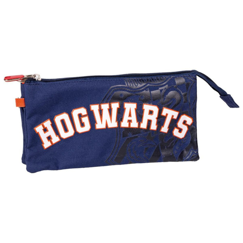 Triple Carry-all Harry Potter Howarts 22,5 x 2 x 11,5 cm Dark blue