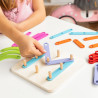 Wooden Set for Making Letters and Numbers Koogame InnovaGoods 27 Pieces