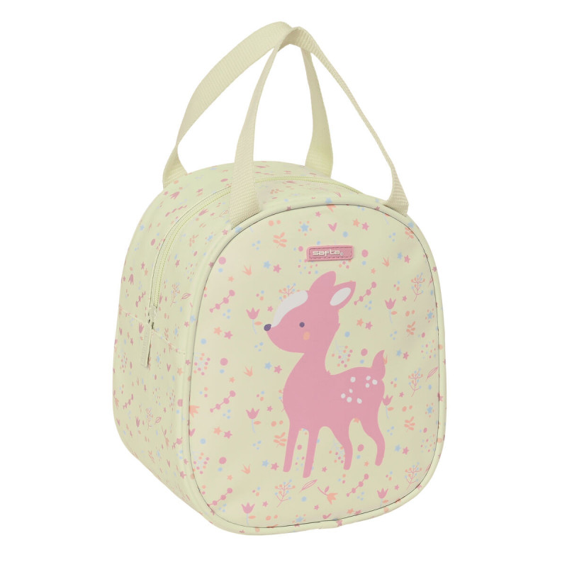 Thermal Lunchbox Safta Forest 19 x 22 x 14 cm Beige