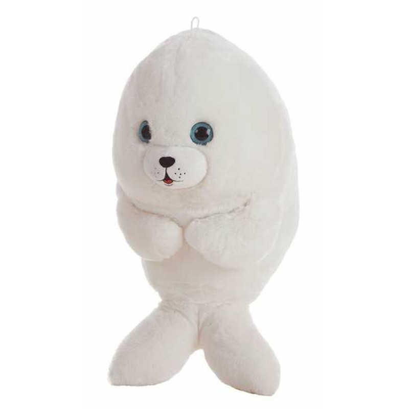 Fluffy toy Seal White 24 cm