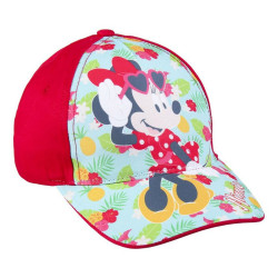 Set of cap and sunglasses Minnie Mouse Hat Sunglasses Turquoise (53 cm) (2 pcs)