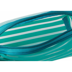 Toilet Bag Walkiria 20 x 9 x 13 cm Turquoise Stripes