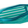 Toilet Bag Walkiria 20 x 9 x 13 cm Turquoise Stripes