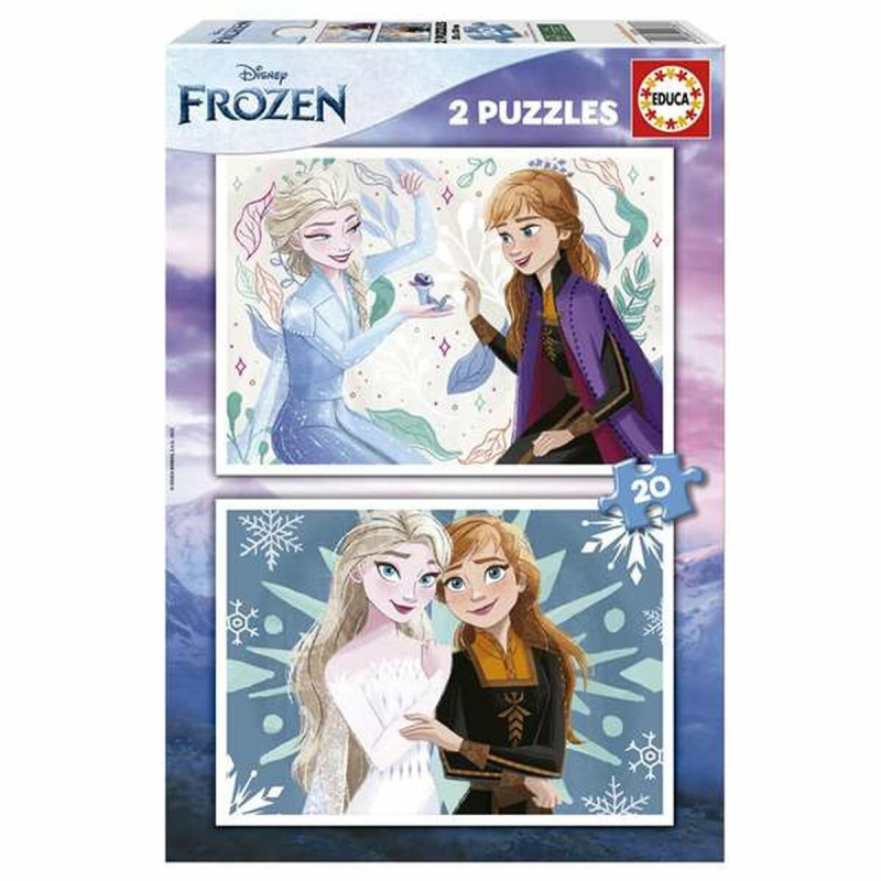 2-Puzzle Set Frozen 20 Pieces