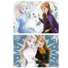 2-Puzzle Set Frozen 20 Pieces