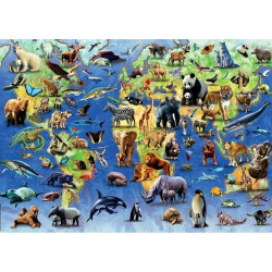 Puzzle Educa Danger of extinction 500 Pieces