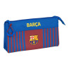 Triple Carry-all F.C. Barcelona M744 22 x 12 x 3 cm Maroon Navy Blue